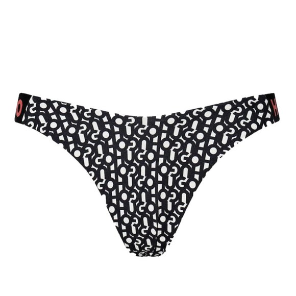 HUGO Monogram Brazilian Bikini Bottoms - Picture 11 of 12